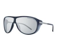Porsche Design Sunglasses Men Grey Rectangle Shield P8598 A 69