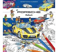 Porsche Malbuch für Kinder: ab 3 Jahre
