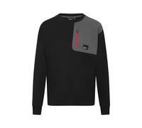 Porsche Motorsport Mens Utility Long Sleeve Tshirt - Black - Size: L