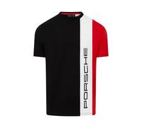 Porsche Motorsport Mens Stripe Tshirt - Black - Size: L