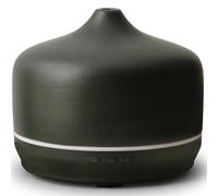 Porseme Large Oil Diffusers 500ml,Ceramics Ultrasonic Essential Oil Diffuser,7 Colors Changing Humidifier,Whisper Cool Mist Aromatherapy Diffuser,Waterless Auto-off Air Freshener for Home（TealGreen）