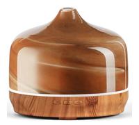 Porseme Large Oil Diffusers 500ml,Ultrasonic Essential Oil Diffuser,7 Colors Changing Humidifier,Cool Mist Aromatherapy Diffuser Whisper Quiet,Waterless Auto-off Air Freshener for Home(Desert)