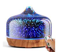 Porseme Large Oil Diffusers 500ml,Ultrasonic Essential Oil Diffuser,7 Colors Changing Humidifier,Whisper Quiet Cool Mist Aromatherapy Diffuser with Remote,Waterless Auto-off Air Freshener for Home