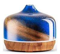 Porseme Large Oil Diffusers 500ml,Ultrasonic Essential Oil Diffuser,7 Colors Changing Humidifier,Whisper Quiet Cool Mist Aromatherapy Diffuser,Waterless Auto-off Air Freshener for Home(Galaxy)