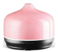 Porseme Large Oil Diffusers 500ml,Ultrasonic Essential Oil Diffuser,7 Colors Changing Humidifier,Whisper Quiet Cool Mist Aromatherapy Diffuser,Waterless Auto-off Air Freshener for Home（Pure Pink）