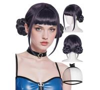 PORSMEER Demon Hunters Costume Wig Cosplay Anime Zoey Mira Wigs Long Straight Hair Accessory for Women (Demon Hunters-Zoey)