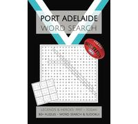 Port Adelaide Word Search: Puzzles, Word Searches and Sudoku with Easy to Read Print about the Legends & Heroes of the Port Adelaide Power AFL | 6x9 ... Vacations, Holidays and Father's Day