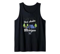 Port Austin, Michigan - Fun Apparel from Your Hometown Tank Top