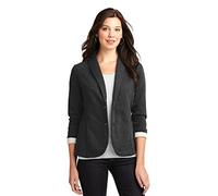 Port Authority Ladies Fleece Blazer. L298 Dark Charcoal Heather S