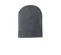 Port Authority Men's 100% Cotton Beanie OSFA Graphite (US)