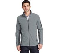 Port Authority Men's Fleece Full-Zip Sweater Jacket-Frost Grey/Magnet-2XL (US)