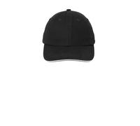 Port Authority Men's Sandwich Bill Cap with Striped Closure