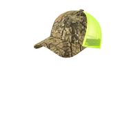 Port Authority® Structured Camouflage Mesh Back Cap. C930 Mossy Oak Break Up