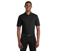 Port Authority SuperPro React Polo Shirt. K810, Deep Black, XL