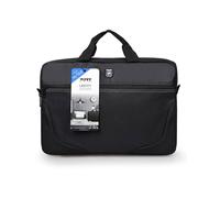 Port Designs Liberty Travel Laptop/Notebook/Chromebook Professional Business Briefcase Sleeve Laptop Bag for 15 inch Windows/Macbook - Black