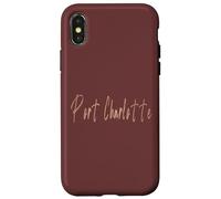Port Charlotte Florida Vintage elegant design Case for iPhone X/XS