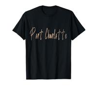 Port Charlotte Florida Vintage Elegant Design T-Shirt