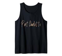 Port Charlotte Florida Vintage Elegant Design Tank Top