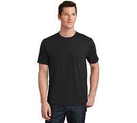 Port & Company® Fan Favorite Tee. PC450 Jet Black M