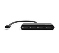 Port Connect Hub USB Type C - 3xUSB-C 3.1 GEN1+1X Charging Port - Speed 5Gb/s PD Power Distribution Aluminium 100W