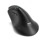 PORT CONNECT Mouse | ERGO AUDITOR | Wireless | Bluetooth, 2.4 GHz | Black