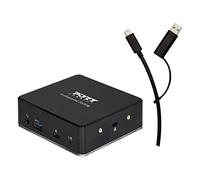 Port Connect USB-A and USB-C Docking Station 2 x 2K 7 HDMI Devices 85W