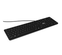 Port Connect USB-A/USB-C Slim Azerty FR Wired Professional Office Keyboard