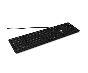 Port Connect USB-A/USB-C Slim Azerty FR Wired Professional Office Keyboard