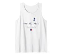 Port de Nice Lympia Yacht Club Marina French Riviera Sail Tank Top