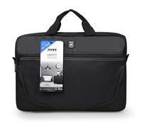 Port Designs Liberty Travel Laptop/Notebook/Chromebook Professional Business Briefcase Sleeve Laptop Bag for 15 inch Windows/Macbook - Black