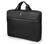 Port Designs Liberty Travel Laptop/Notebook/Chromebook Professional Business Briefcase Sleeve Laptop Bag for 15 inch Windows/Macbook - Black
