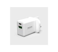 Port Designs 900069-UK mobile device charger Smartphone Tablet White AC Fast charging Indoor
