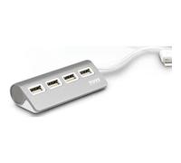 Port Designs 900120 interface hub USB 2.0 480 Mbit/s Grey, White
