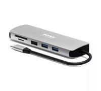 Port Designs 900164 laptop dock/port replicator Wired USB 3.2 Gen 1 (3.1 Gen 1) Type-C Stainless steel