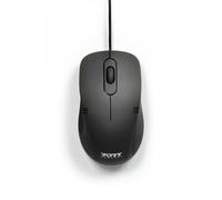 Port Connect Wired Mouse PC USB-A Ambidextrous Pro Black