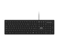 Port Designs 900752-UK keyboard Universal USB QWERTY UK English Black