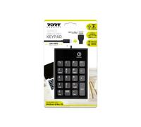 Port Designs 900801 numeric keypad Laptop USB Black, Grey
