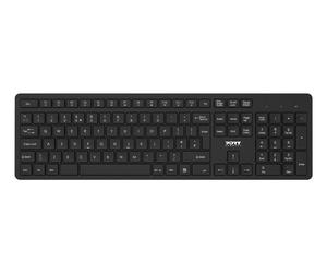 Port Designs 900904-UK keyboard Mouse included Office QWERTY UK English Black