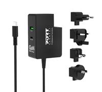 Port Designs 902103 mobile device charger Laptop, Smartphone, Tablet Black AC Indoor