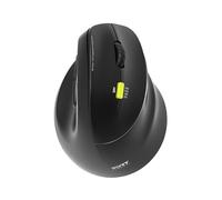 Port Designs Ergo Mouse Right Handed Wireless 2.4 GHz Bluetooth Rechargeable