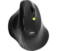 Port Designs Ergo Soft Wireless 2.4 GHz Bluetooth Rechargeable Silent Mouse