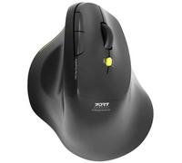 Port Designs Ergo Soft Wireless 2.4 GHz Bluetooth Rechargeable Silent Mouse