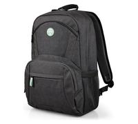 Port Designs Houston Padded Protective Backpack for 17.3-Inch Laptops, Black
