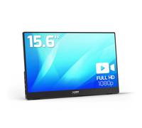 Port Connect 15.6 Inch Full HD USB-C LCD Screen Black