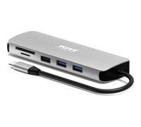 Port Designs 900164 laptop dock/port replicator Wired USB 3.2 Gen 1 (3.1 Gen 1) Type-C Stainless steel