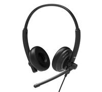 Port Designs PORT Connect 912005 headphones/headset Wired Head-band Calls/Music USB Type-C / USB Type-A Black