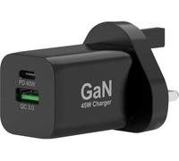 PORT DESIGNS PORT Connect USB Wall Charger Black