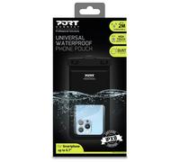Port Designs 901884 mobile phone case 17 cm (6.7") Pouch case Black, Transparent