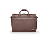 Port Designs Zurich Toploading 39.6 cm (15.6") Briefcase Brown