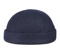Lipodo Port Docker Cap - Winter Cap in Black, Blue, Grey, Bordeaux-Red - Sailor’s Cap One Size 54-61 cm - Hook and Loop Closure- Fits Closely to Your Head - Men’s Cap Autumn/Winter Navy One Size